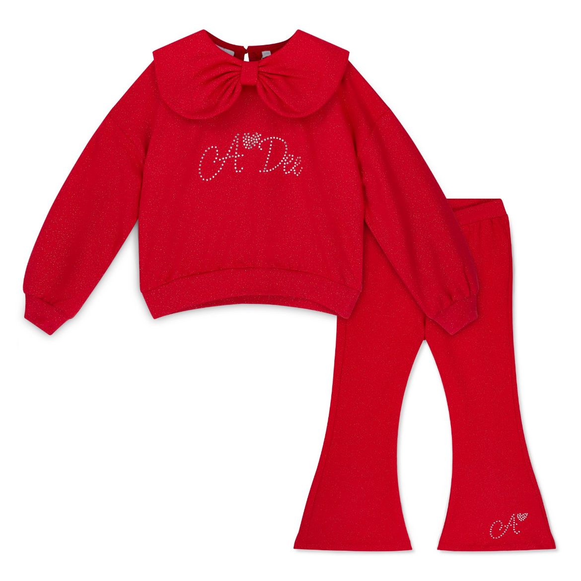 Picture of A Dee Amara Red Flare Tracksuit