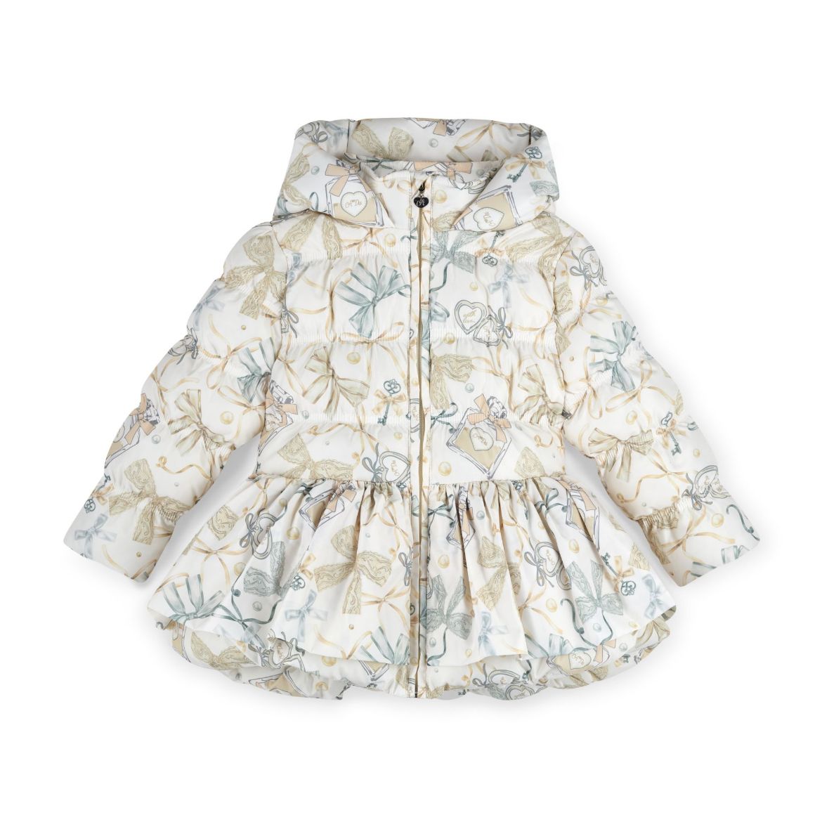 Picture of A Dee Ava White Bow Print Jacket