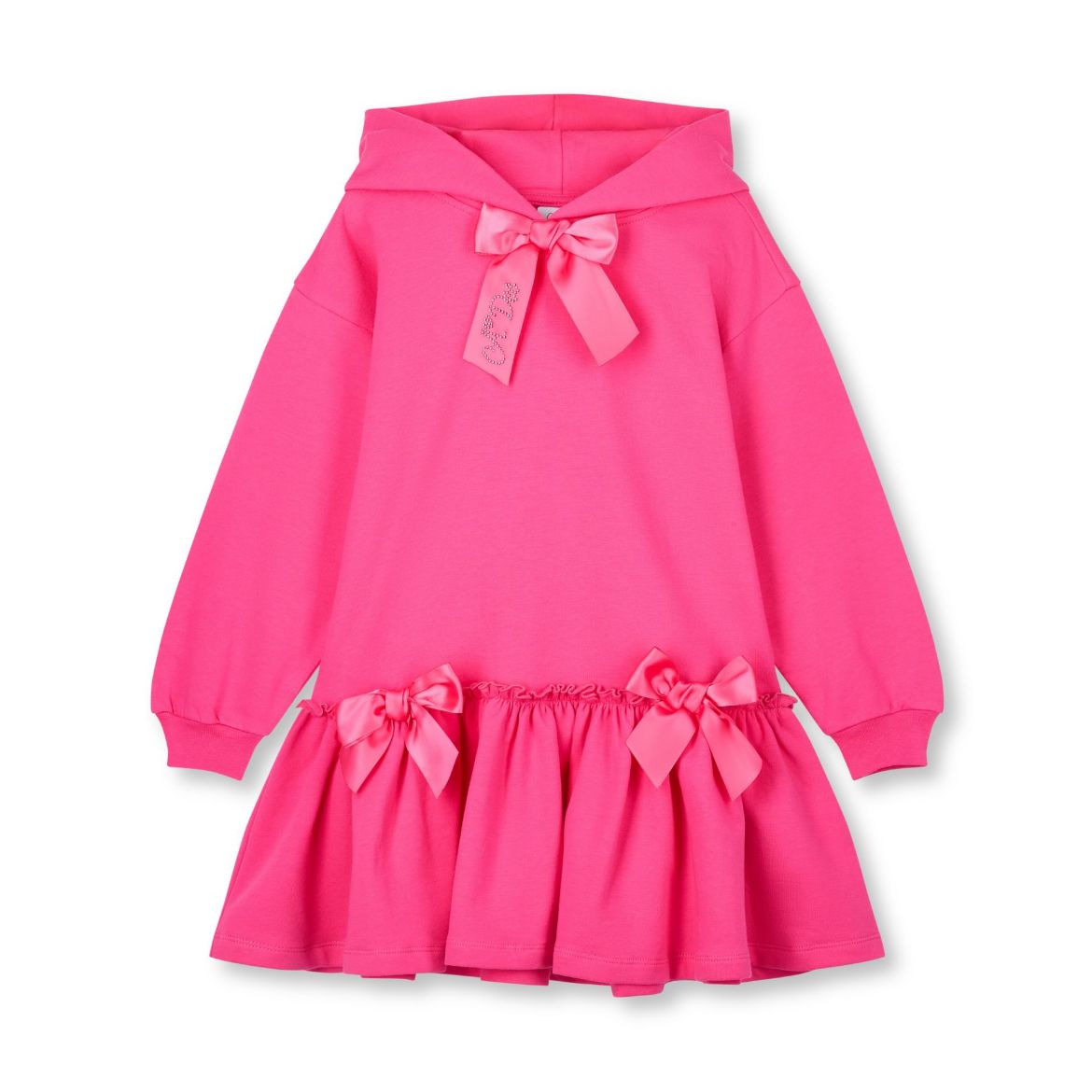 Picture of A Dee Alana Fuchsia Hoodie Sweat Dress