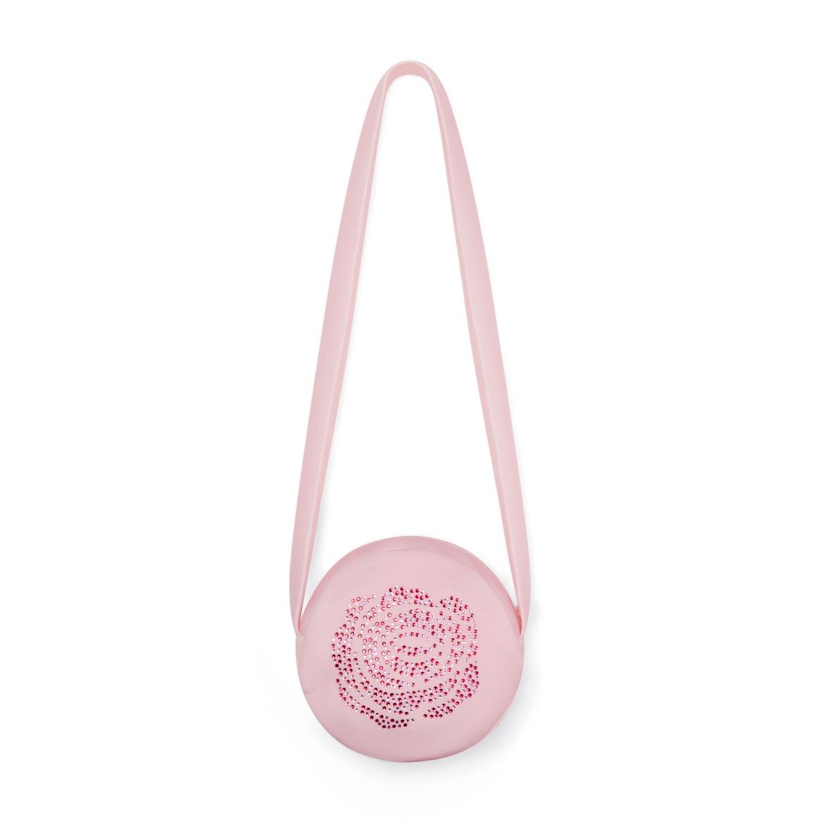 Picture of A Dee Amber Pale Pink Round Rose Bag