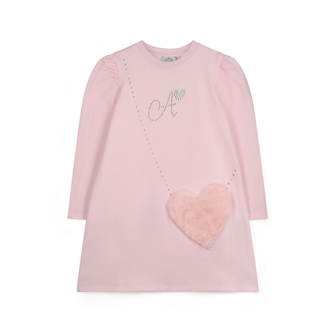 Picture of A Dee Alyssa Pale Pink Cherry Handbag Dress