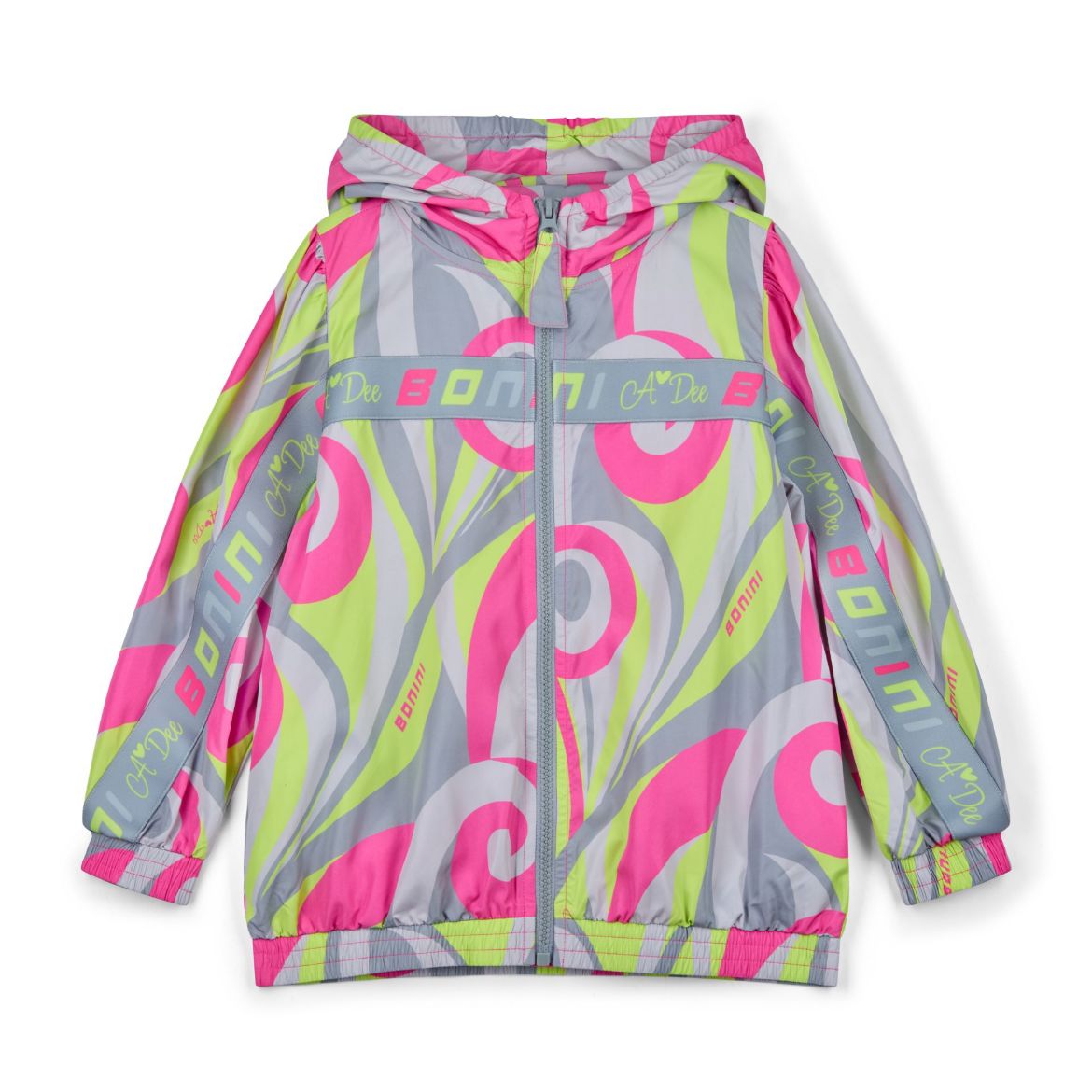 Picture of Bonini Future Hot Pink Printed Tape Jacket
