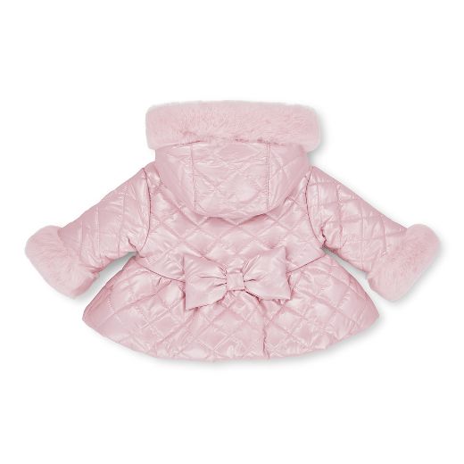 Picture of Little A Dolly Pale Pink Quilted Jacket