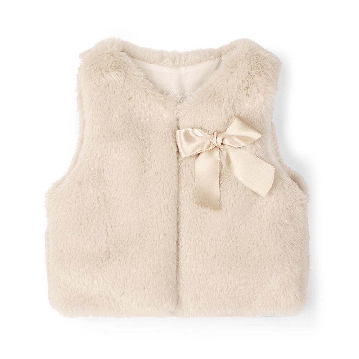 Picture of Little A Dani Beige Fur Gilet