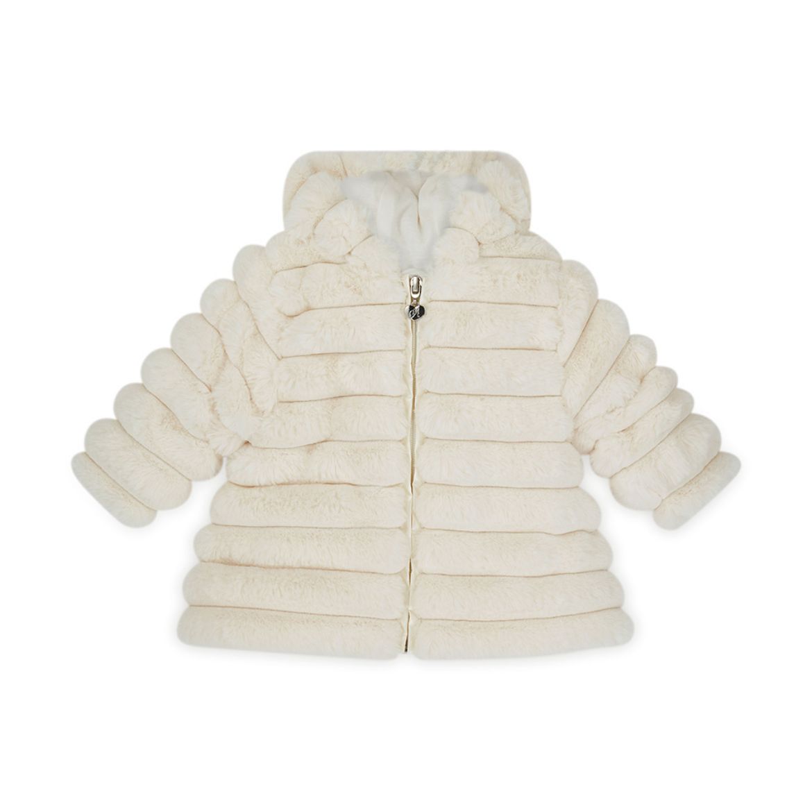 Picture of Little A Dixie White Fur Jacket
