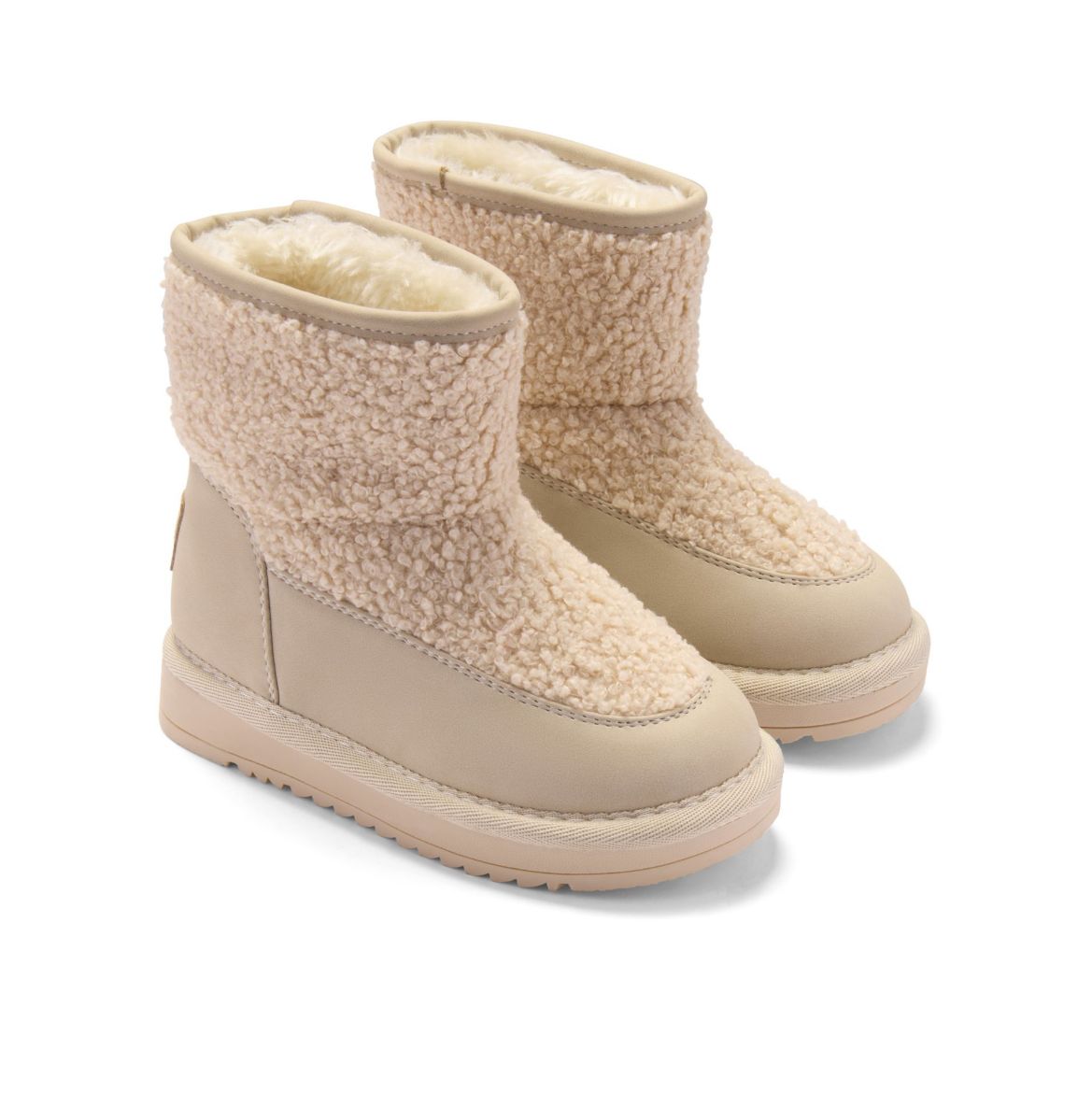 Picture of Little A Teddie Beige Boucle Boot
