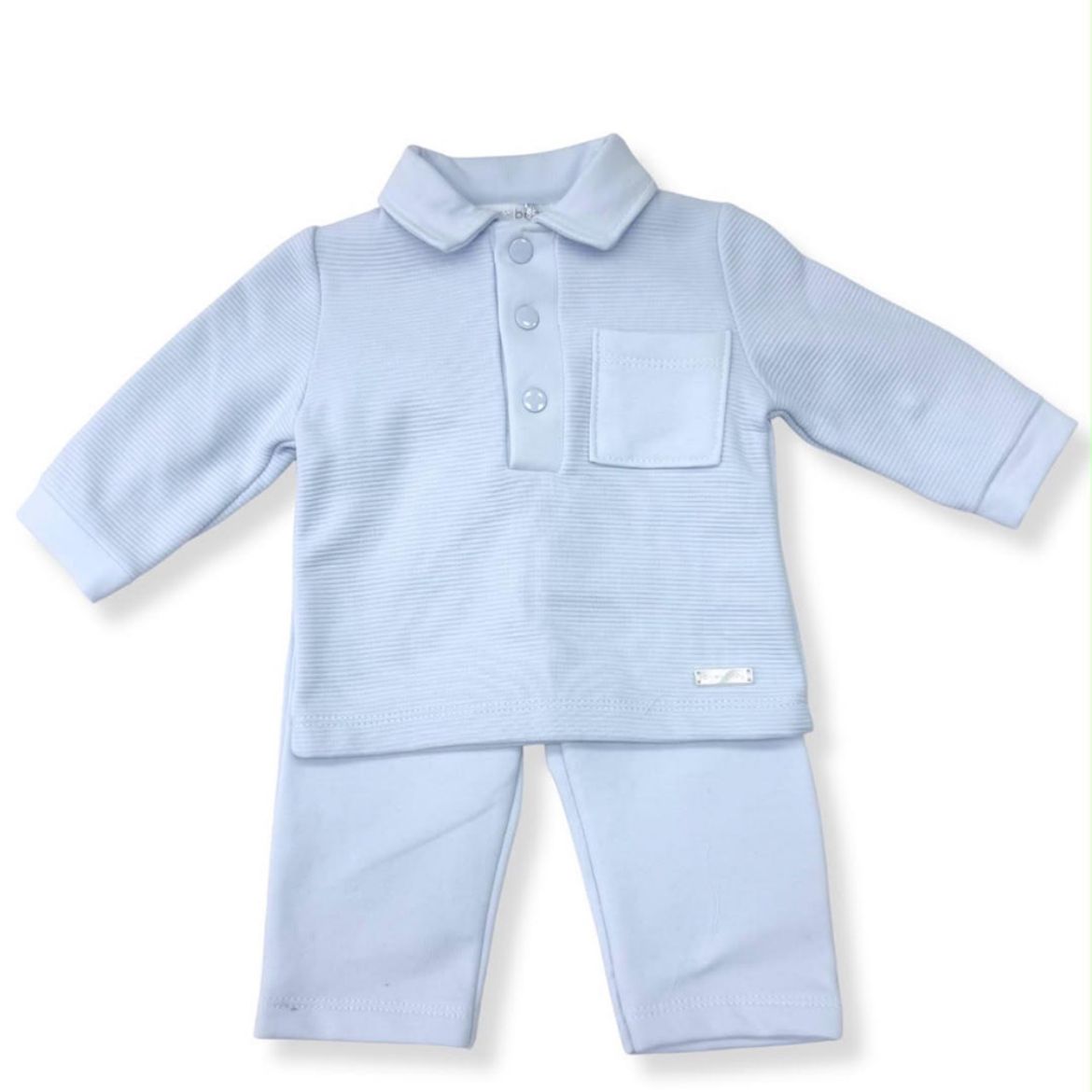 Picture of Blues Baby Boys Blue Polo Set