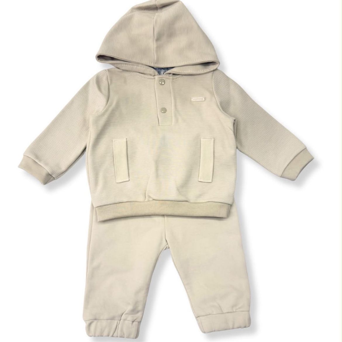 Picture of Blues Baby Boys Beige Hoody Set