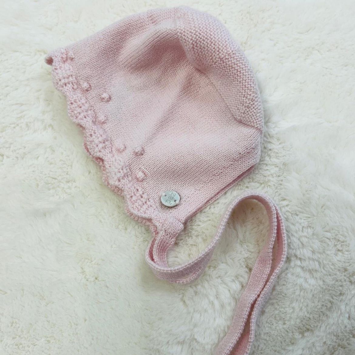 Picture of Paz Rodriguez Girls Pink Bonnet