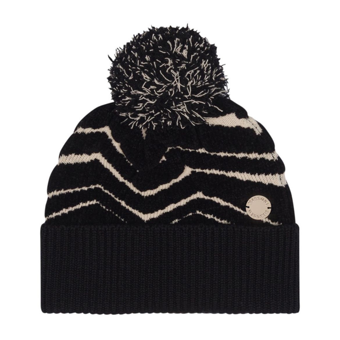 Picture of Missoni Girls Black & Ivory Hat