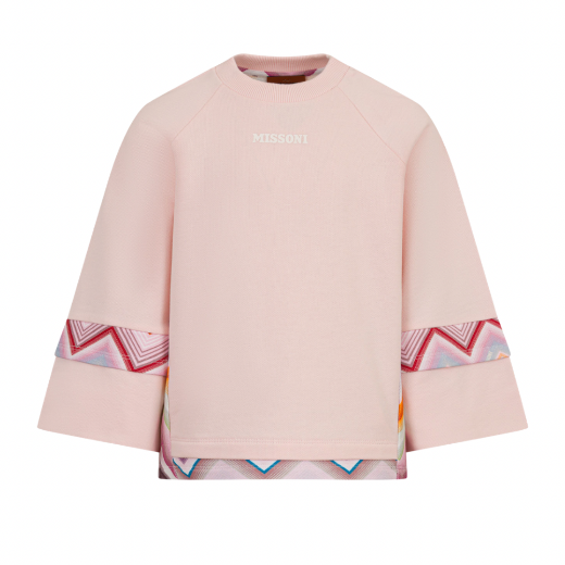 Picture of Missoni Girls Pink/Multicolor Jumper & Skirt Set