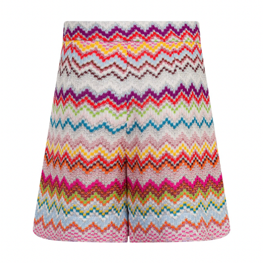 Picture of MIssoni Girls Grey/Multicolour Jumper & Skort Set