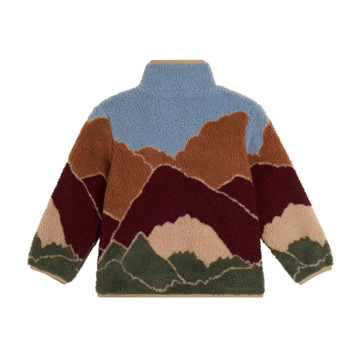 Picture of Stella Mc Cartney Boys Multicolour Mountain Theme Fleece
