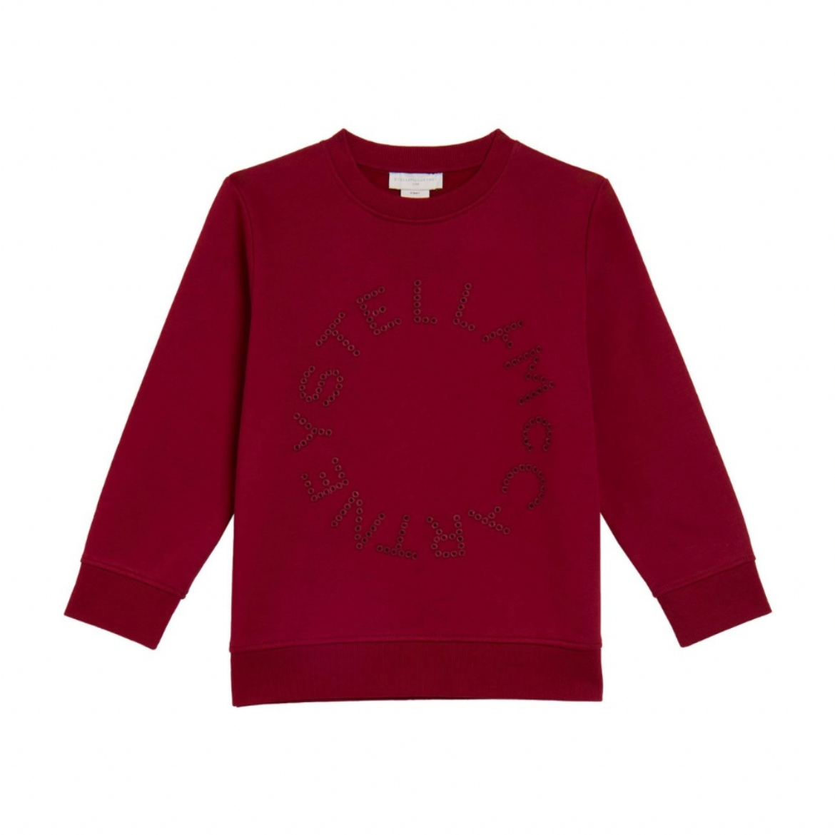 Picture of Stella Mc Cartney Girls Burgundy Sweatshirt