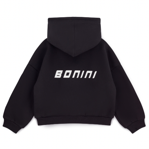 Picture of Bonini Revive Black Logo Piping Hoody