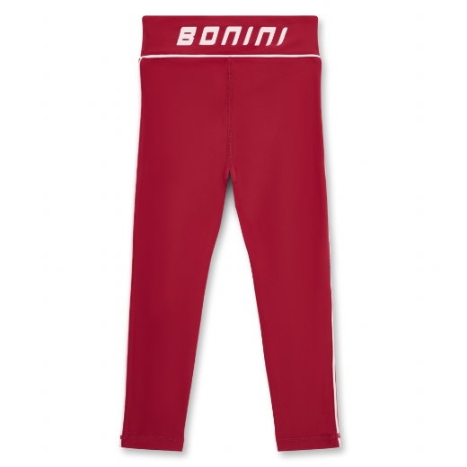 Picture of Bonini Revive Burgundy Piping Sport Leggings