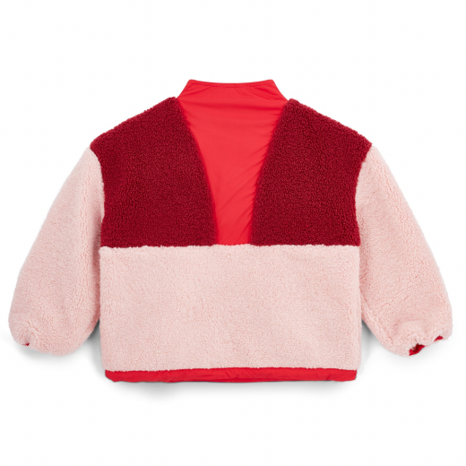 Picture of Bonini Trail Burgundy Quarter Zip Fleece