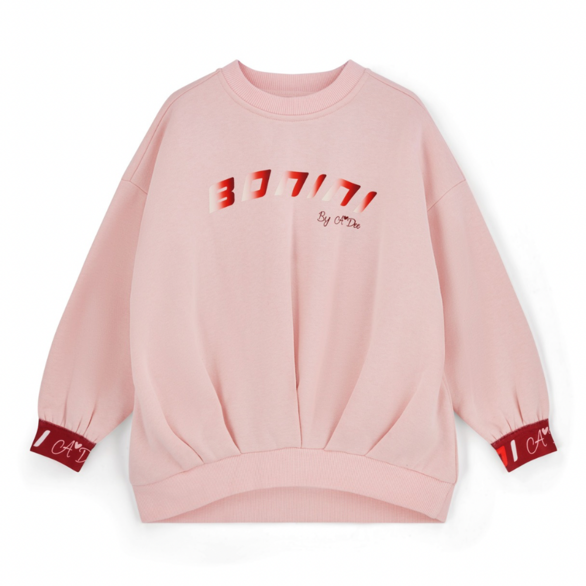 Picture of Bonini Adapt Light Pink Tape Sweatshirt