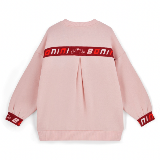 Picture of Bonini Adapt Light Pink Tape Sweatshirt