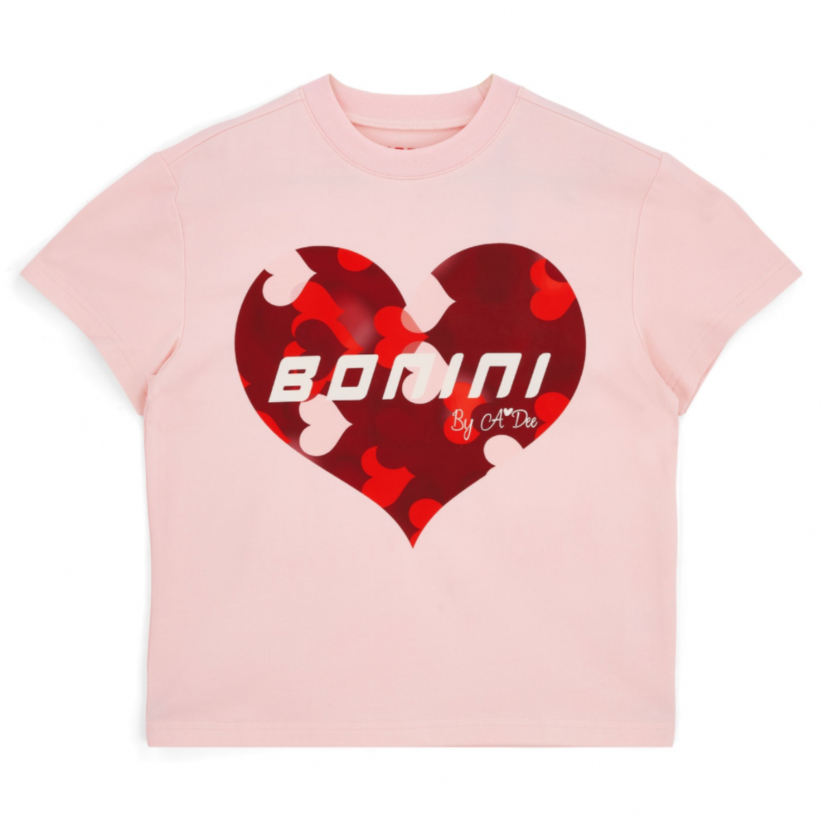 Picture of Bonini Dynamic Light Pink Oversized Tshirt