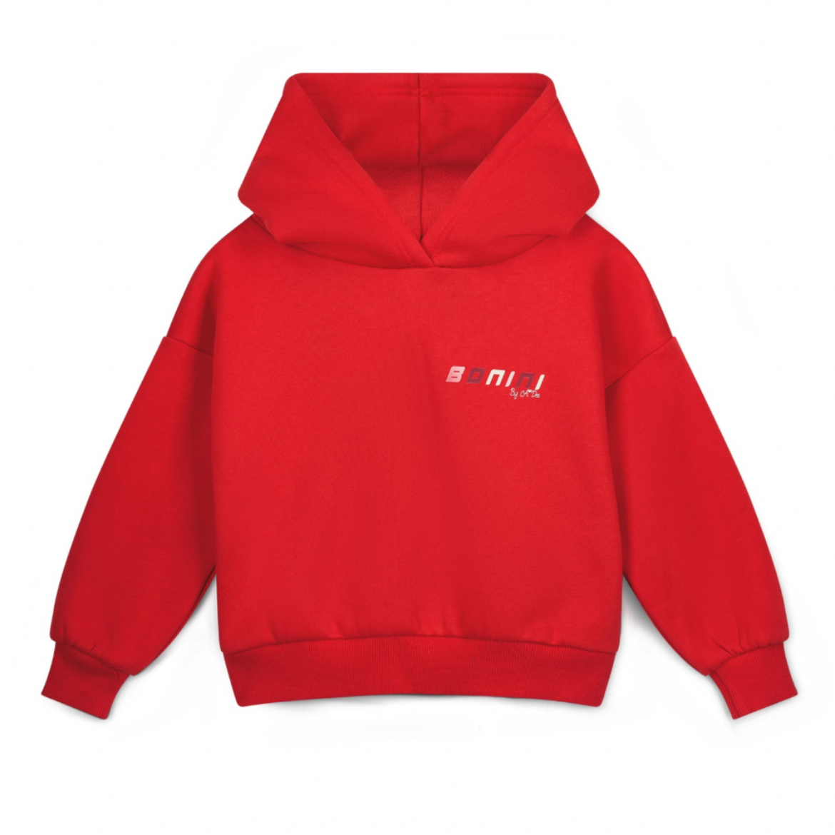 Picture of Bonini Sparkle Red Oversized Hoodie