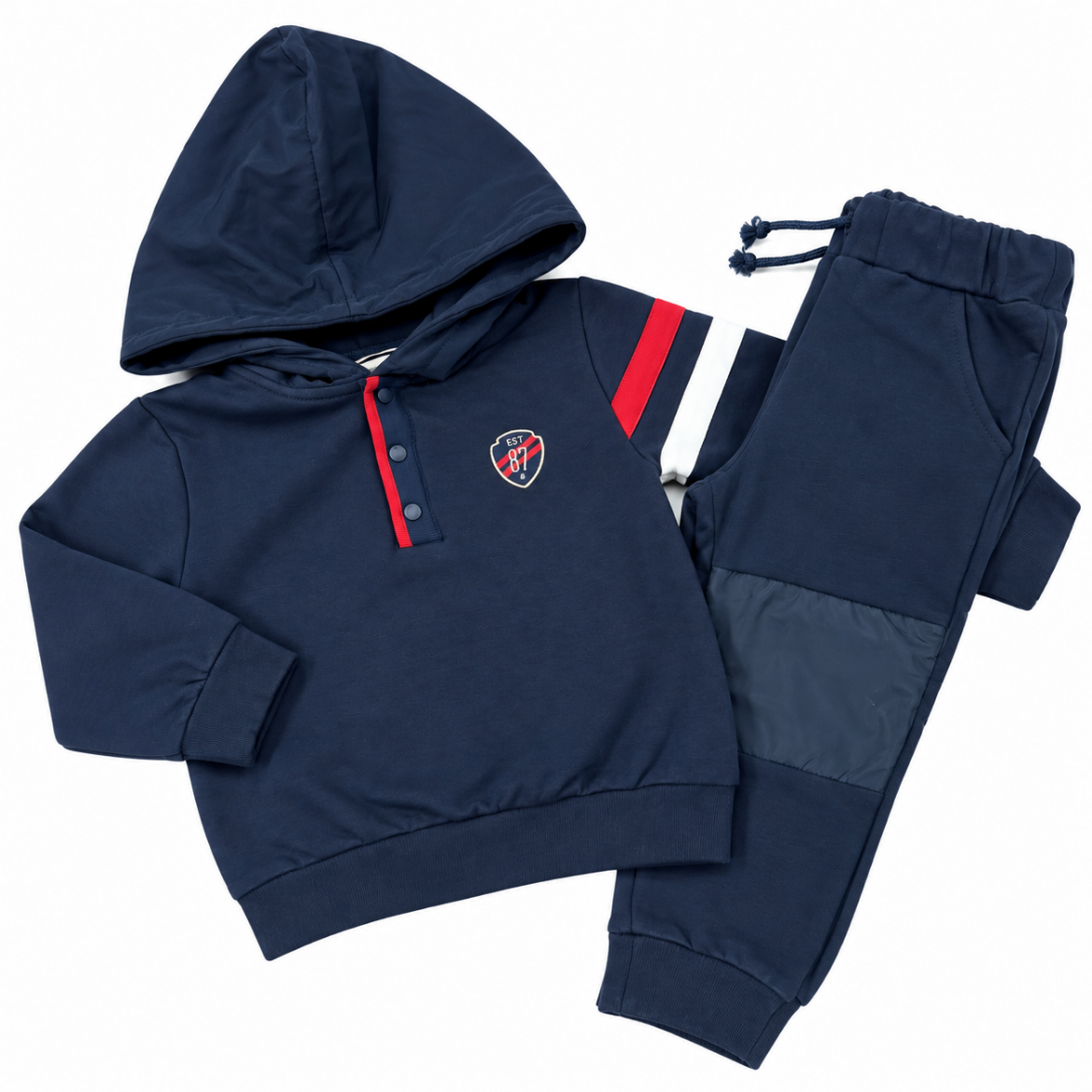 Picture of Patachou Boys Navy Hoody Set