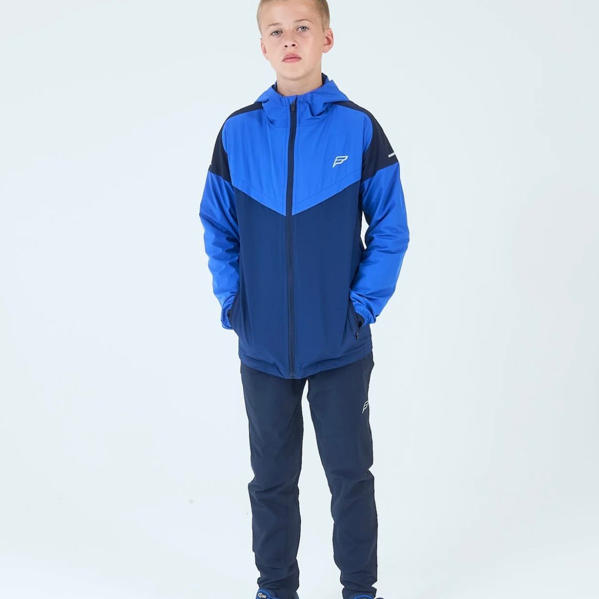 Picture of Frequency Vector Blue 2 Piece Tracksuit