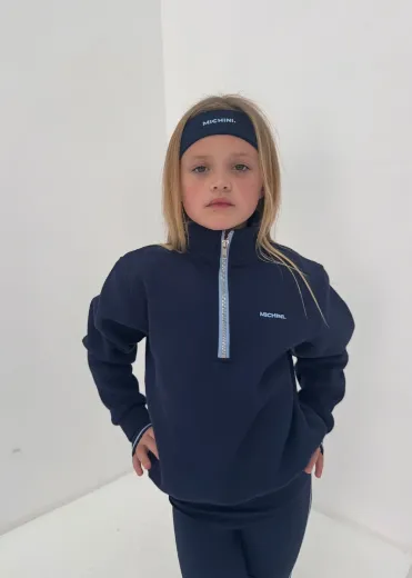 Picture of Michini Movement Frosted Navy Sweatshirt