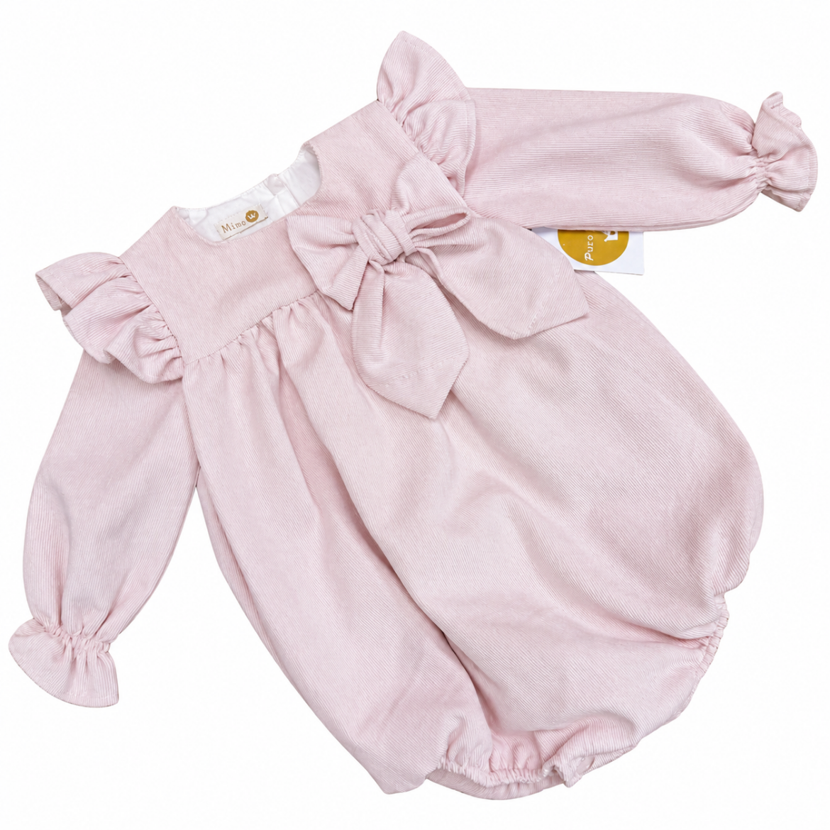Picture of Puro Mimo Girls Pink Romper