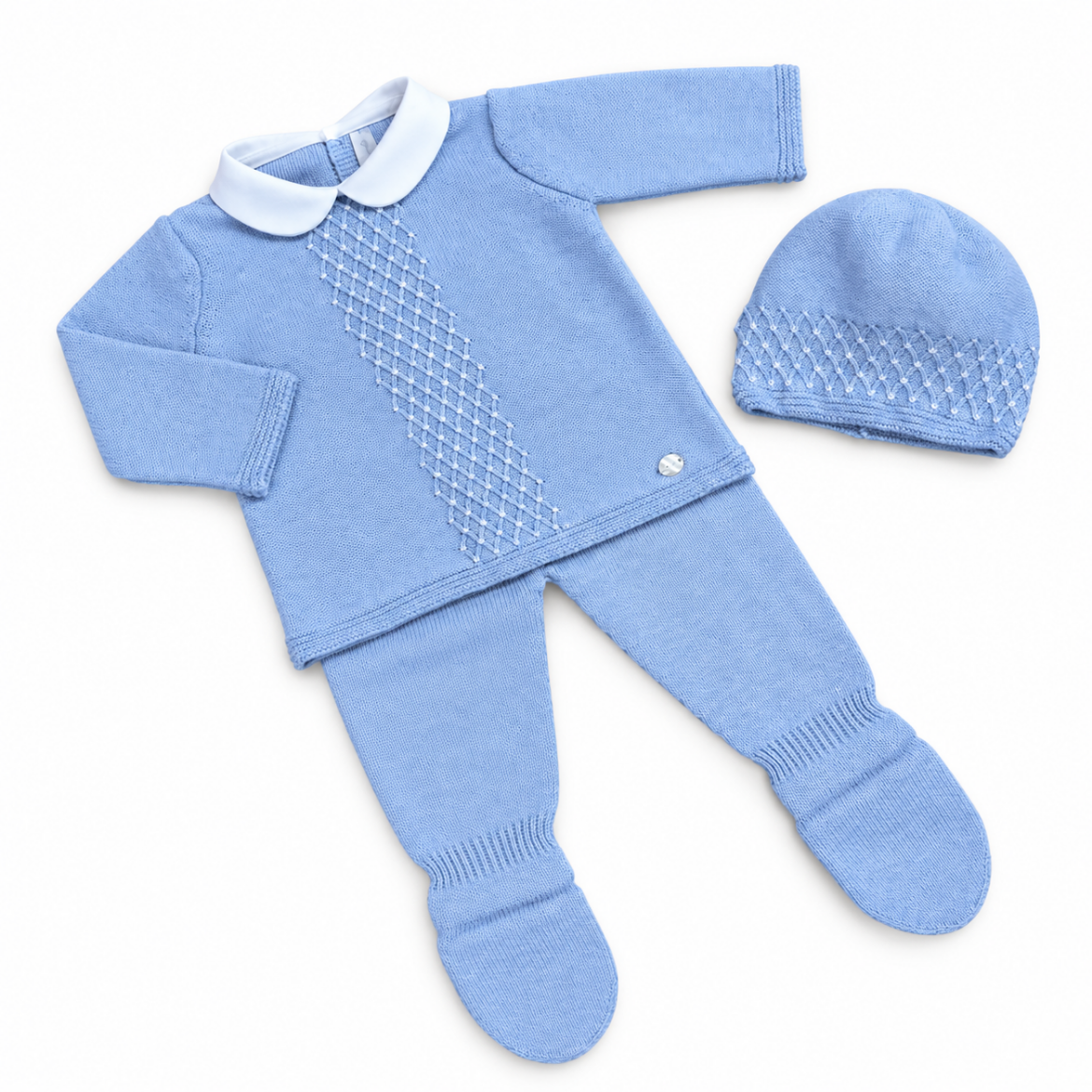 Picture of Martin Aranda Blue Knitted 3 Piece Set