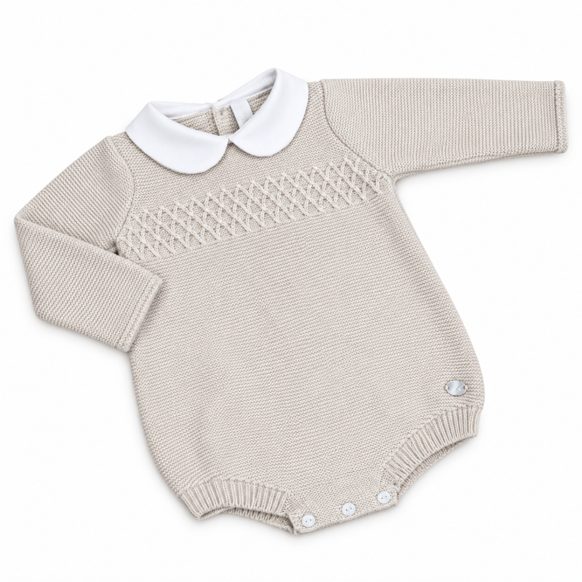 Picture of Martin Aranda Beige Knitted Romper