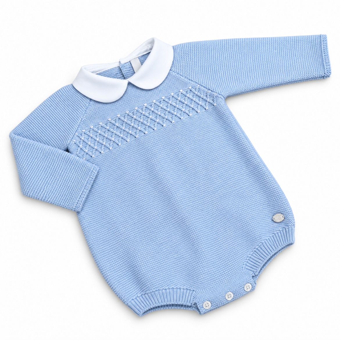 Picture of Martin Aranda Blue Knitted Romper