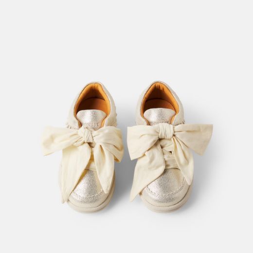 Picture of Donsje Girls Gold Trainers