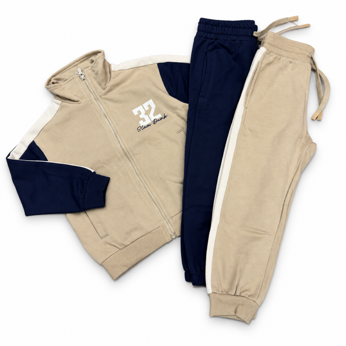 Picture of Mayoral Boys 4 Piece Beige Tracksuit