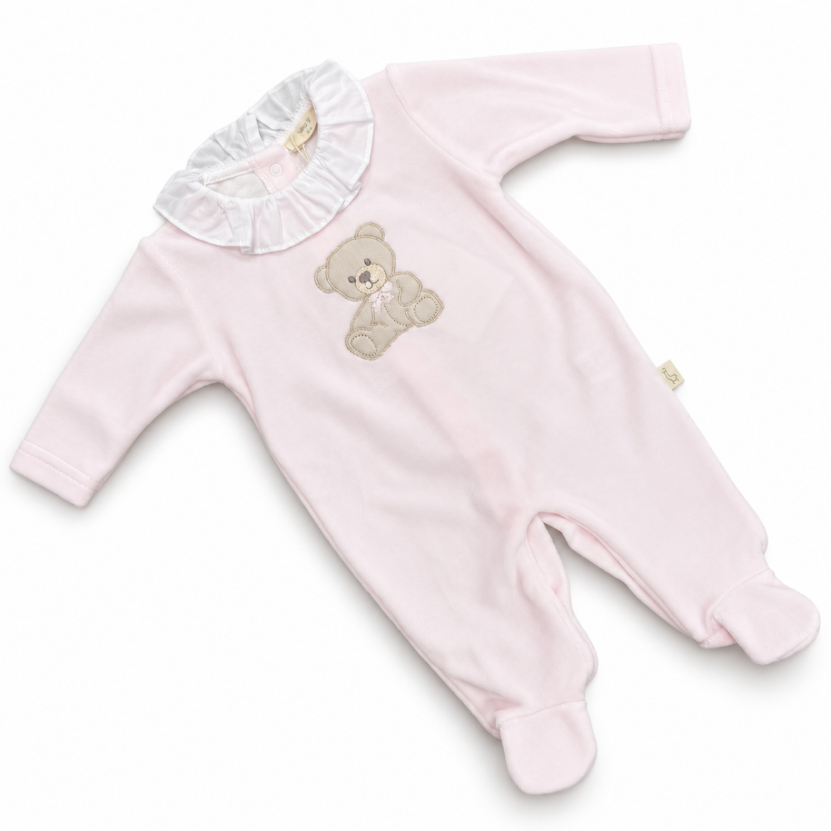 Picture of Baby Gi Pink Teddy Babygrow