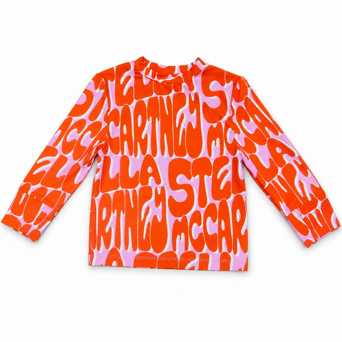 Picture of Stella Mc Cartney Girls Red Print Top